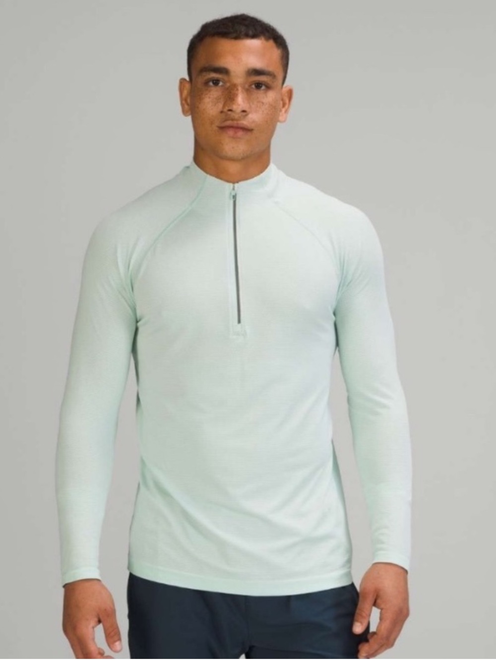 Lululemon Men's Long-Sleeve Metal Vent Tech Half-Zip